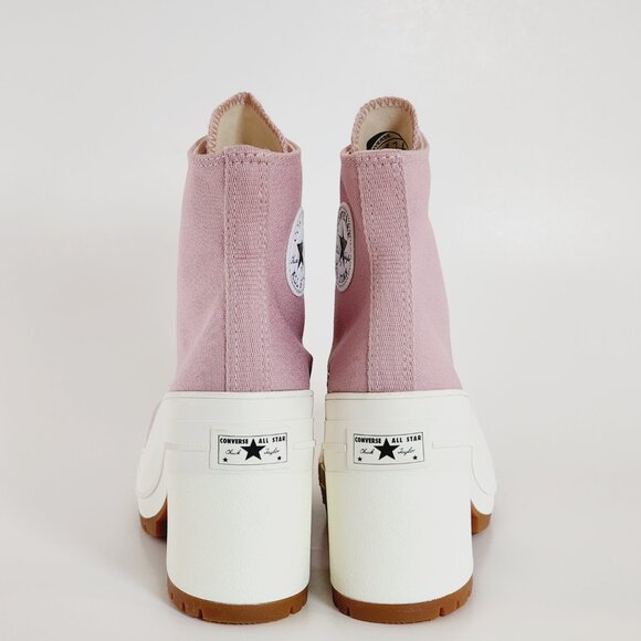 Converse Chuck 70 De Luxe Heel Static Pink Women's Platform Boots A06433C NWT - Picture 5 of 6